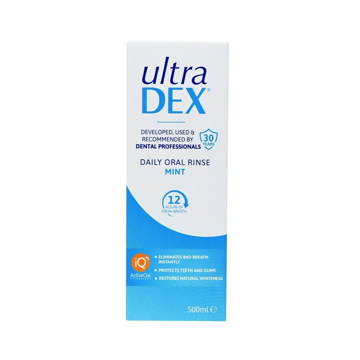 Ultradex mouthwash 500ml Mint flavored